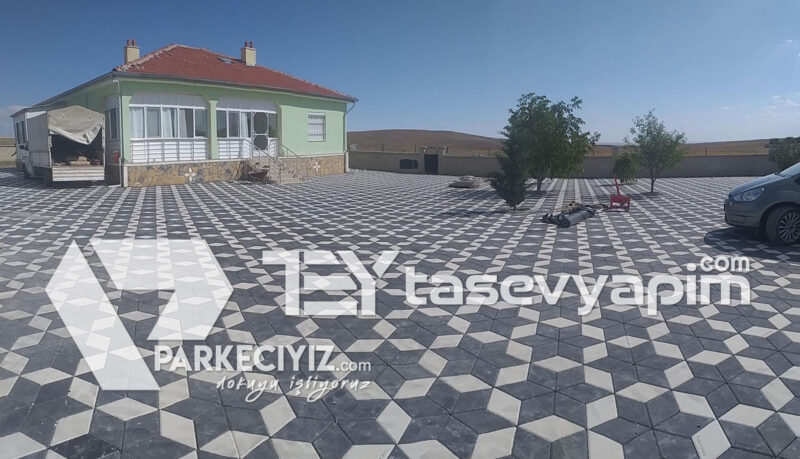 uc boyutlu parke tasi 11 800x459 Kesik Prizma, Elips, 3 Boyutlu Taş Döşeme 11